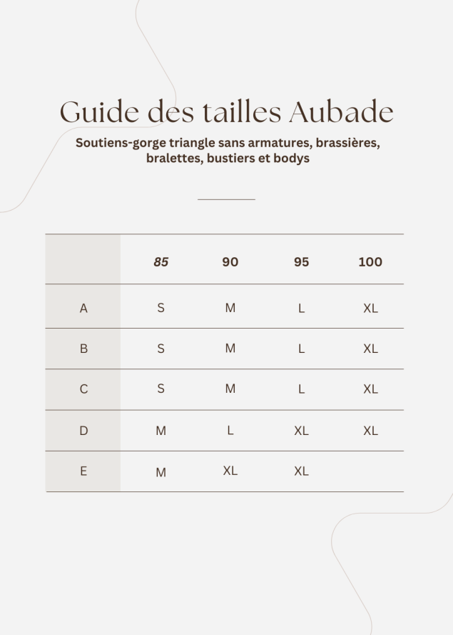 Soutien-gorge Triangle Bralette  Aubade